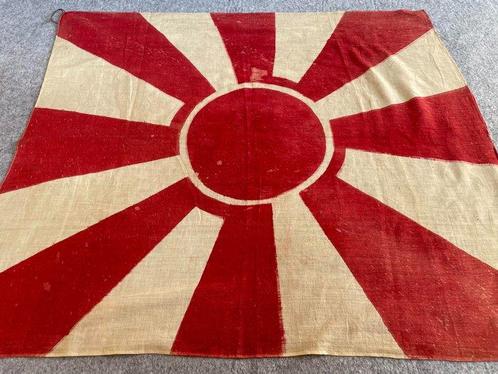 Japon - Drapeau, Extrêmement rare! Armée vintage Rising Sun, Collections, Objets militaires | Seconde Guerre mondiale