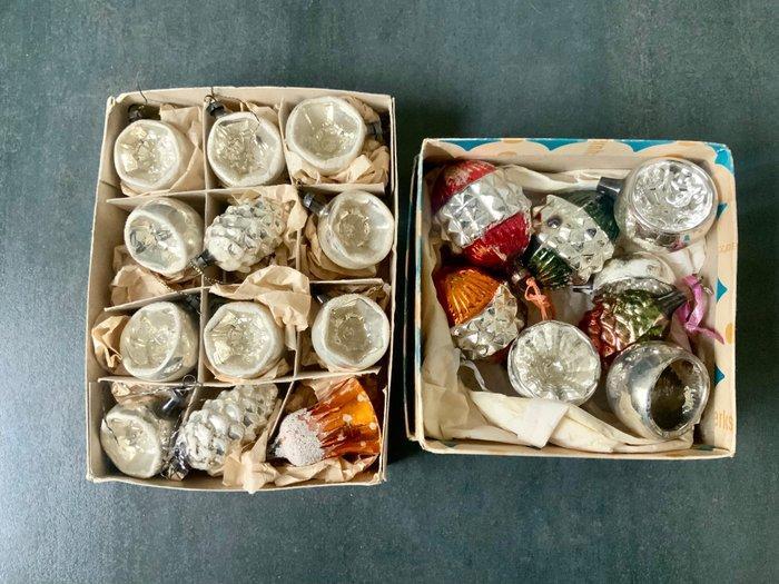 Boules de Noël Lauscha Glaswerke (20) - Verre - Lauscha, Divers, Noël