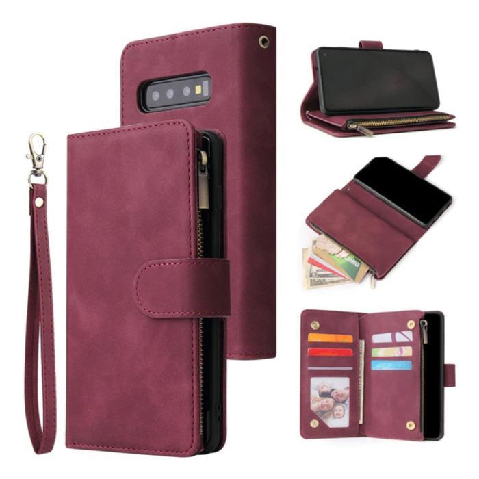 Samsung Galaxy Note 10 Lite - Leren Wallet Flip Case Cover, Telecommunicatie, Mobiele telefoons | Hoesjes en Screenprotectors | Samsung