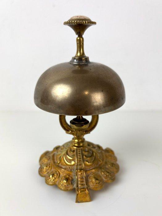 Servicebel - Antieke hotelbel receptiebel ca 1890 - Verenigd, Antiek en Kunst, Curiosa en Brocante