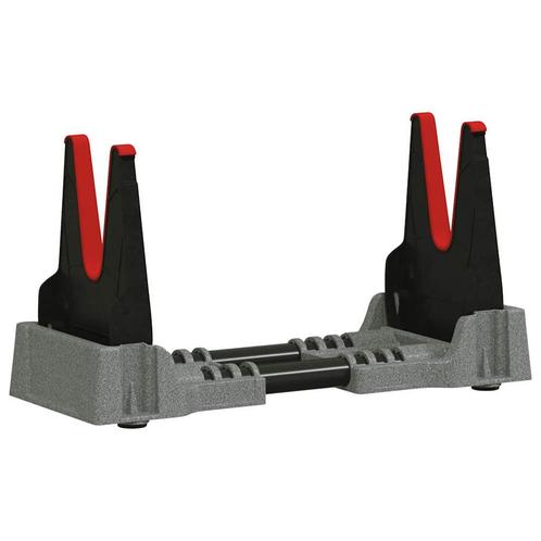 vidaXL Schietsteun Grijs 46 x 14 x 19.5 cm Kunststof, Sport en Fitness, Schietsport-accessoires, Nieuw, Verzenden