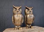 Statue, Iron Owls - 2.5kg - 16 cm - Fer - 2026