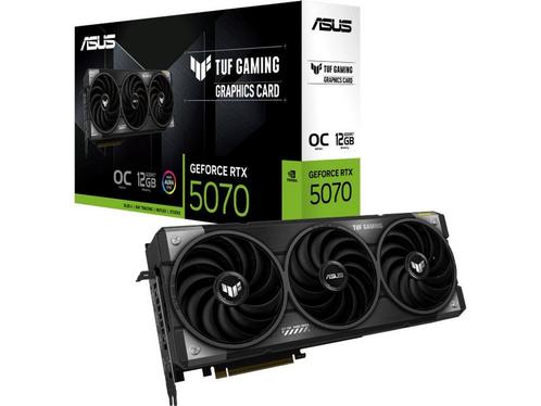 ASUS TUF Gaming NVIDIA GeForce RTX 5070 OC - Videokaart -, Computers en Software, Videokaarten, Zo goed als nieuw, Verzenden