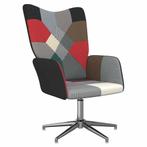 vidaXL Relaxstoel patchwork stof, Verzenden, Nieuw