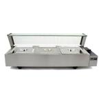 KuKoo 3 Chafing Dish Au Bain Marie Warmhoud Schalen, Verzenden