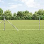 vidaXL Veldhek 0,8 x 25 m Gegalvaniseerd Staal, Verzenden, Nieuw