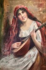 William Joseph Carroll (1842-1902) - Portrait of a beautiful