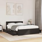 vidaXL Bedframe met hoofdeinde zonder matras 140x200 cm, Huis en Inrichting, Slaapkamer | Bedden, Verzenden, Nieuw