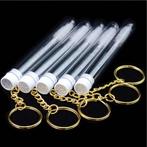 Wimperborstel Sleutelhangers Wit, Kleding | Dames, Carnavalskleding en Feestkleding, Verzenden, Nieuw