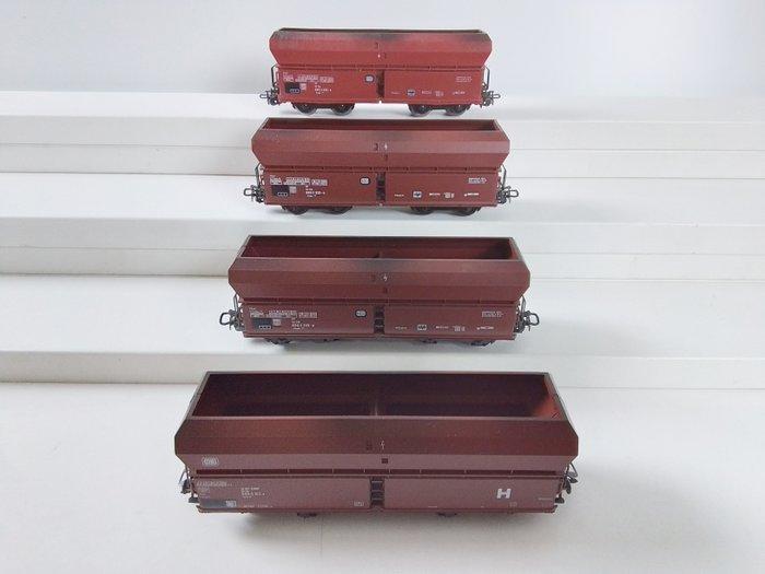 Märklin H0 - 4624 - Modeltrein (4) - 4 x zelflossers - DB, Hobby en Vrije tijd, Modeltreinen | H0