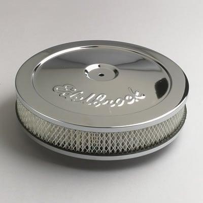 Luchtfilter edelbrock 10 inch chroom, Auto-onderdelen, Filters, Nieuw, Ophalen of Verzenden