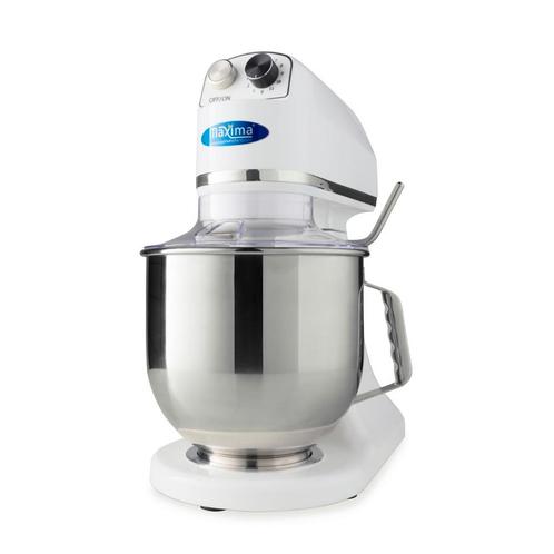 Planeetmenger - 7 L - Tot 2 Kg Deeg - Wit, Elektronische apparatuur, Keukenmixers, Nieuw, 3 snelheden of meer, 4 liter of meer