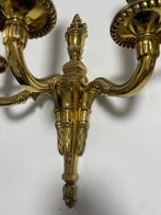 Inbouw wandlamp (2) - Verguld brons - Licht van de Louis