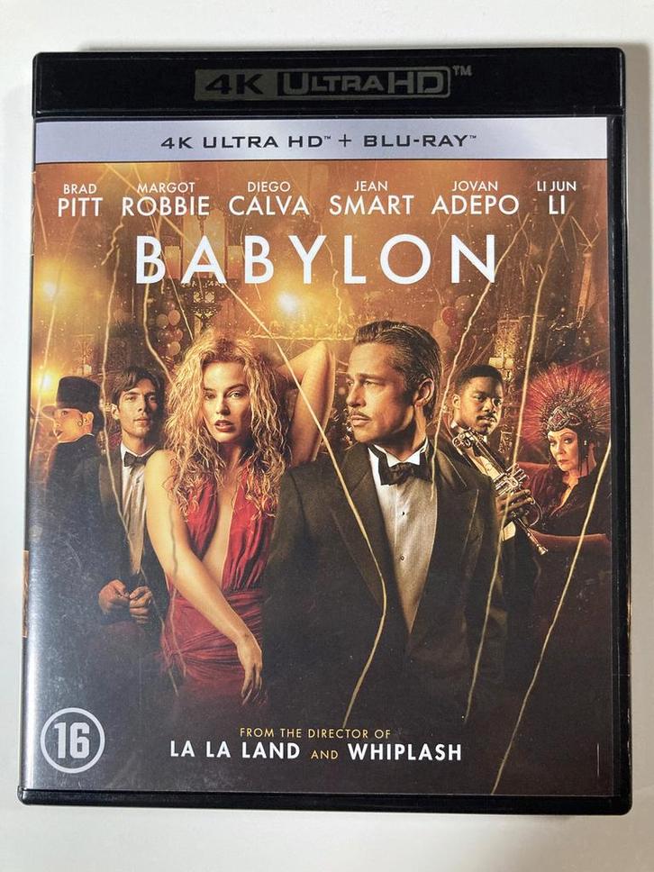 BABYLON (4K ULTRA HD + BLURAY), Cd's en Dvd's, Blu-ray, Gebruikt