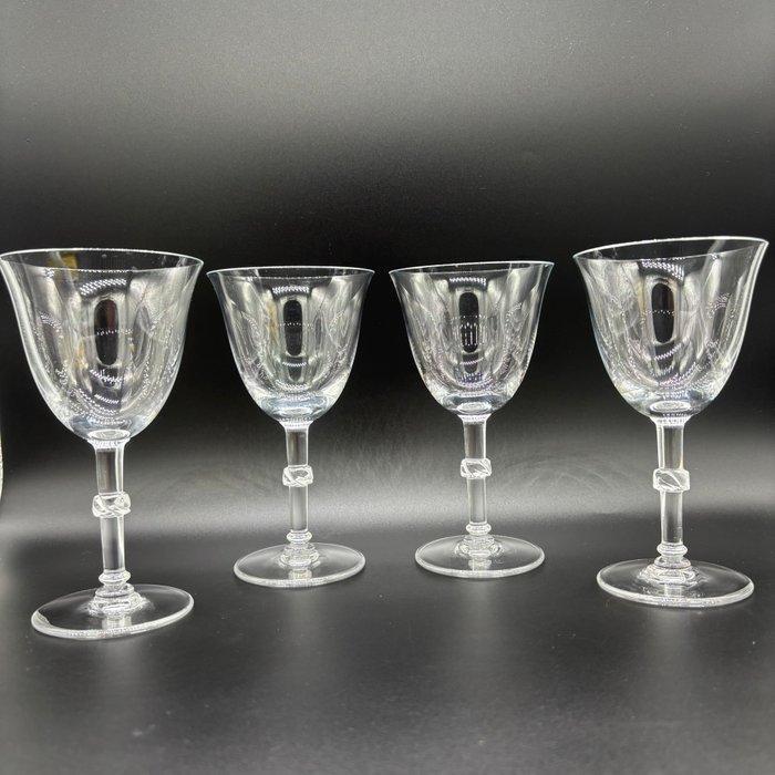 Lalique - Marc Lalique - Drinkglas (4) - beaugency - Kristal, Antiek en Kunst, Antiek | Meubels | Tafels
