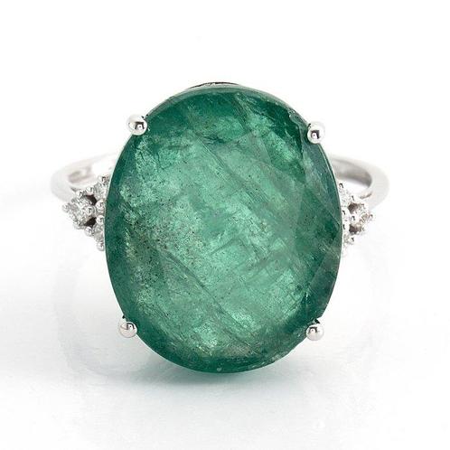 Sans Prix de Réserve - Bague - 18 carats Or blanc -, Handtassen en Accessoires, Ringen