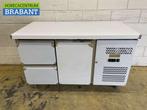 Établi réfrigéré en acier inoxydable 2 tiroirs et 1 porte, Verzenden