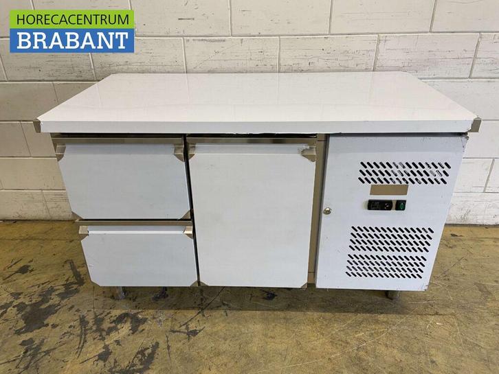 Établi réfrigéré en acier inoxydable 2 tiroirs et 1 porte, Articles professionnels, Horeca | Équipement de cuisine, Envoi