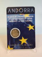 Andorre. 2 Euro 2022 Carlemany + Monetary Agreement (2, Postzegels en Munten, Munten | Europa | Euromunten