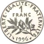 Frankrijk. Fifth Republic. 1 Franc 1996 Semeuse. BE (Proof), Timbres & Monnaies