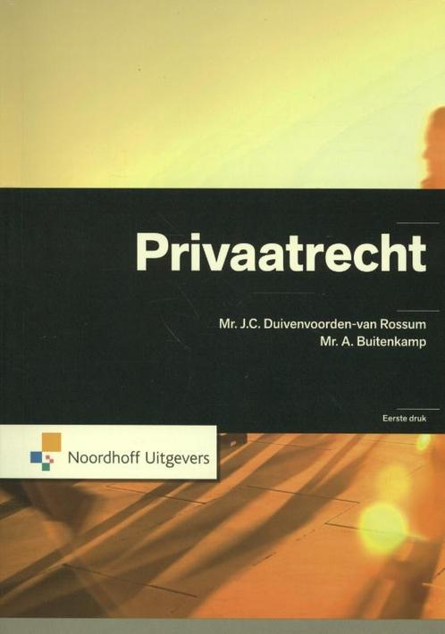 Privaatrecht 9789001830199, Boeken, Wetenschap, Gelezen, Verzenden