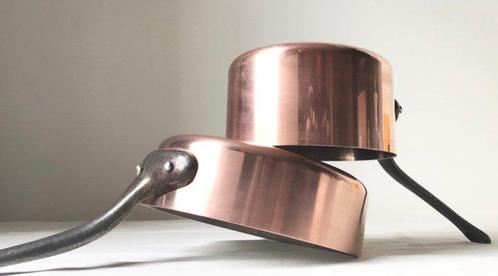 Metaux Ouvrés Vesoul - made in France - Pan - 2 Franse, Antiek en Kunst, Antiek | Keukengerei