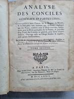 Charles-Louis Richard - Analyse des conciles - 1772-1773