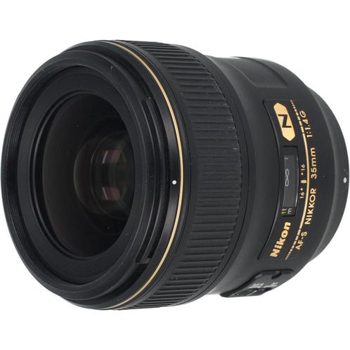 Nikon AF-S 35mm F/1.4G occasion (incl. BTW), Audio, Tv en Foto, Foto | Lenzen en Objectieven, Zo goed als nieuw, Verzenden