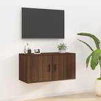 vidaXL Tv-wandmeubel 80x34,5x40 cm bruin eikenkleur, Verzenden