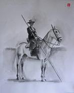 Ignacio Algarín González (1975) - Juan Belmomte a caballo, Antiquités & Art