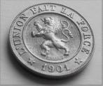 België. Leopold II (1865-1909). 10 Centimes 1901