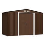 vidaXL Tuinberging 257x205x178 cm staal bruin, Verzenden, Nieuw