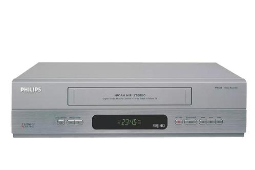 Philips VR550 | VHS Videorecorder + Remote (Demo Model), TV, Hi-fi & Vidéo, Lecteurs vidéo, Envoi