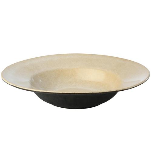 Pastaborden | SHADOW | Keramiek | Antracietgrijs | 4 Stuks, Zakelijke goederen, Horeca | Keukenapparatuur, Nieuw in verpakking