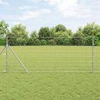 vidaXL Veldomheining 1x50 m Gegalvaniseerd Staal, Verzenden, Nieuw
