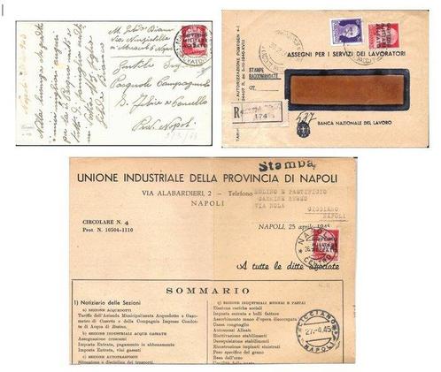 Geallieerde bezetting - Italië 1943 - Anglo-Amerikaanse, Timbres & Monnaies, Timbres | Europe | Italie