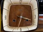 Horloge de table - Vintage - Chêne - 1950-1960, Antiek en Kunst