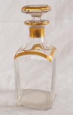 Baccarat - Karaf - Whisky - Kristal, Verguld, Antiek en Kunst, Antiek | Glaswerk en Kristal