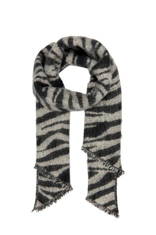 ONLY sjaal met zebraprint zwart (Sjaals, Mooi & Gezond), Kleding | Dames, Mutsen, Sjaals en Handschoenen, Nieuw, Verzenden