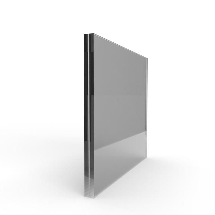 Enkel glas gelaagd 33.1 grijs, Doe-het-zelf en Bouw, Glas en Ramen, Nieuw, Verzenden