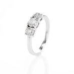 Zonder minimumprijs - Ring - 14 karaat Witgoud - 0.88ct. tw., Handtassen en Accessoires, Ringen, Nieuw