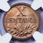 Portugal. Republic. X Centavos 1952 - NGC - MS 64 - Escassa