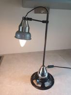 Lamp - Fraaie Industriële Singer Simanco lamp - Chroom,