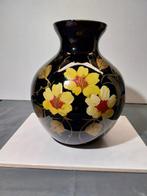 verreries Doyen - Vaas - bloemenmotief - Glas - Vase Doyen, Antiek en Kunst