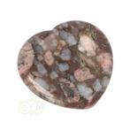 Vulkaniet ‘Que Sera’ hart worry stone ( Zorgen steen ) Nr 8, Bijoux, Sacs & Beauté, Pierres précieuses, Verzenden