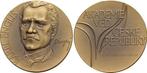 Bronze 1995 Universitaeten en Schulen Prag, Stadt, Postzegels en Munten, Penningen en Medailles, Verzenden