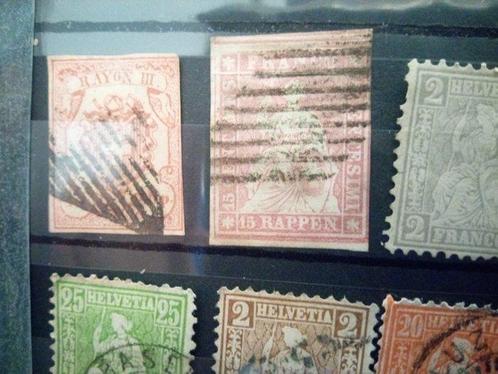Zwitserland 1852/1990 - Onvolledige collectie timbre, Postzegels en Munten, Postzegels | Europa | België