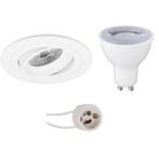 LED Spot Set 6W - Pragmi Alpin Pro Kantelbare Ronde Inbouwsp, Verzenden, Nieuw