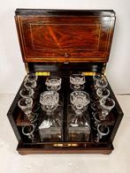 Cave à liqueur Napoléon III - Drankkast - Palissander,, Antiek en Kunst