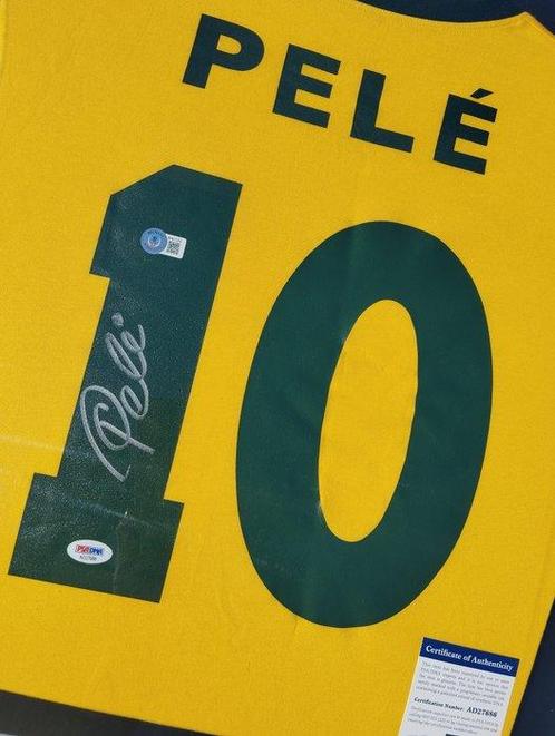 Brazil - Wereldkampioenschap Voetbal - Pelé - Voetbalshirt, Verzamelen, Overige Verzamelen